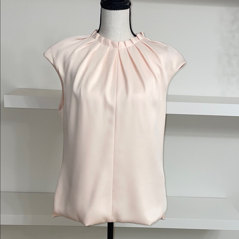 Ted Baker London Soft Pink Cap Sleeve Blouse